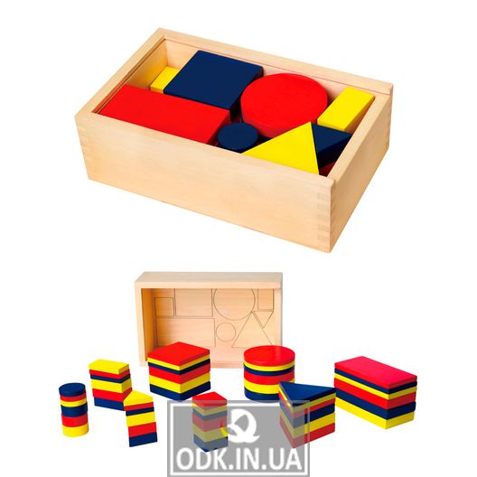 Обучающий набор Viga Toys Логические блоки Дьенеша (56164)