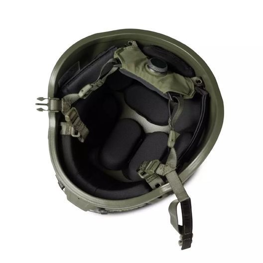 Кевларовий шолом ARCH Helmet олива зі збільшеною площею захисту Розмір M Protection Group Denmark, Олива, L