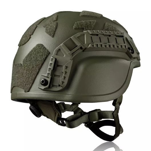 Кевларовий шолом ARCH Helmet олива зі збільшеною площею захисту Розмір M Protection Group Denmark, Олива, L