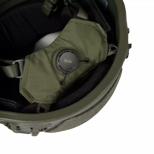 Кевларовий шолом ARCH Helmet олива зі збільшеною площею захисту Розмір M Protection Group Denmark, Олива, L