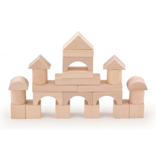 Дерев'яний кубики Viga Toys нефарбовані, 100 шт., 3 см (51623)