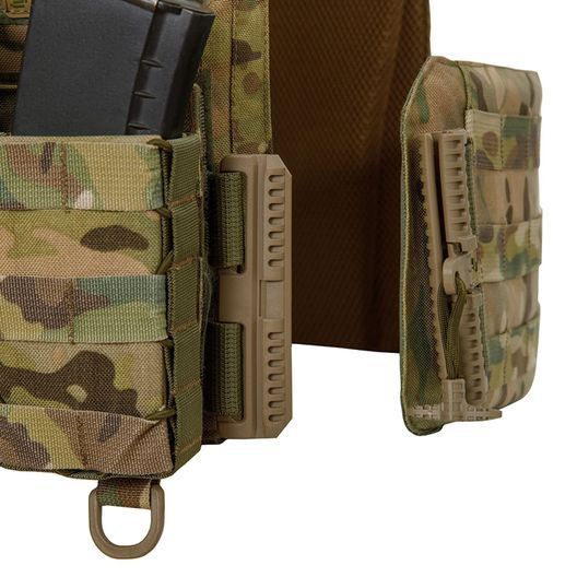 Плитоноска Warmor gen.3 Pro Max XL Мультикам. Система швидкого скидання. 7 підсумок. (Великого розміру)