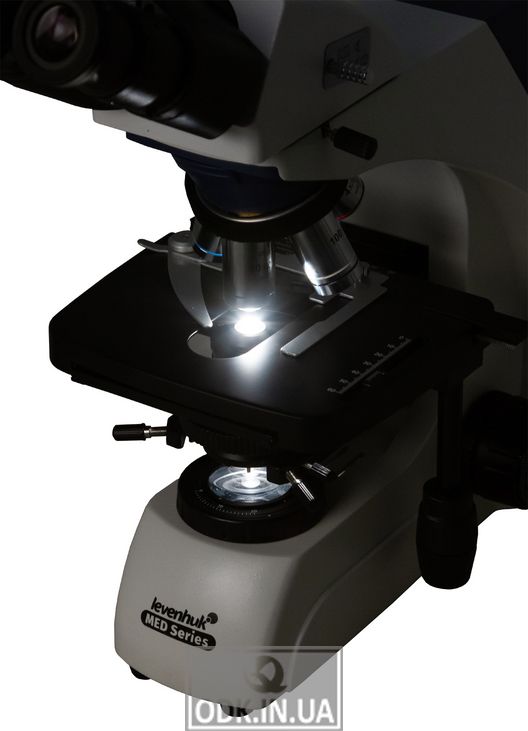 Levenhuk MED 35T microscope, trinocular