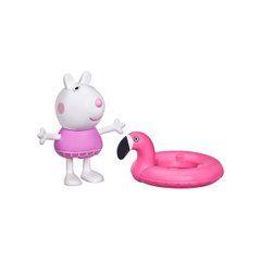 Peppa figurine - Susie with a flamingo circle