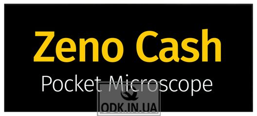 Pocket microscope for checking money Levenhuk Zeno Cash ZC8