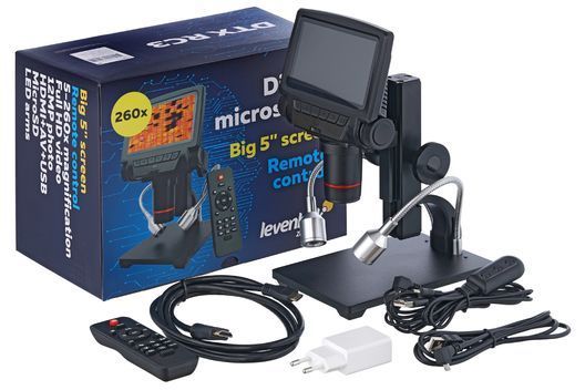 Мікроскоп із дистанційним керуванням Levenhuk DTX RC3