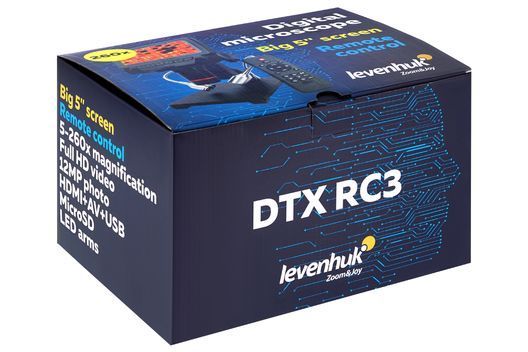 Мікроскоп із дистанційним керуванням Levenhuk DTX RC3