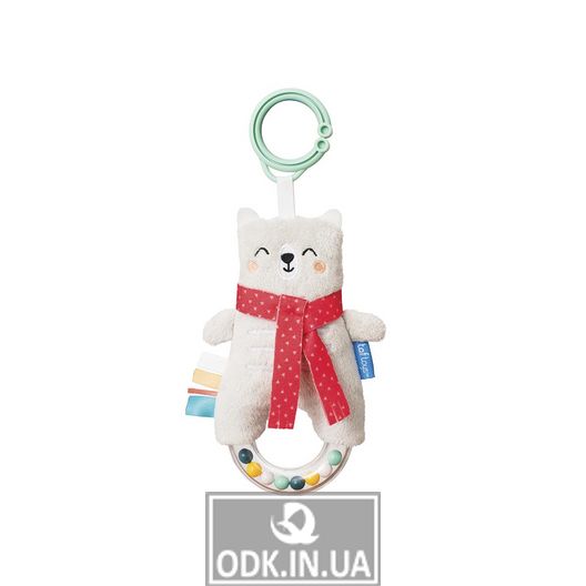 Educational Toy-Pendant - White Bear