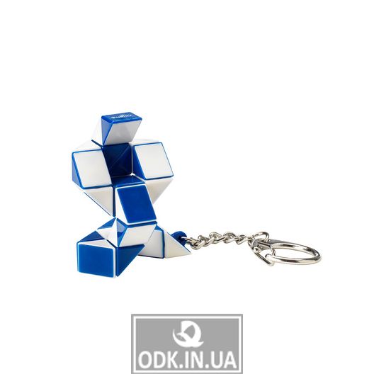 Мини-головоломка Rubik's - Змейка Бело-Голубая