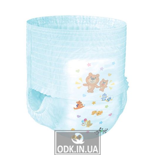 Cheerful Baby Panties-Diapers For Children (Size Xxl, 15-25 Kg, 34 Pcs)
