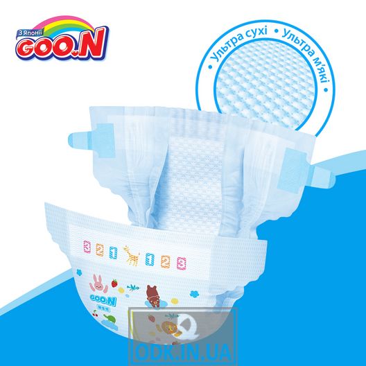 Diapers GOO.N for children collection 2019 (size L, 9-14 kg)