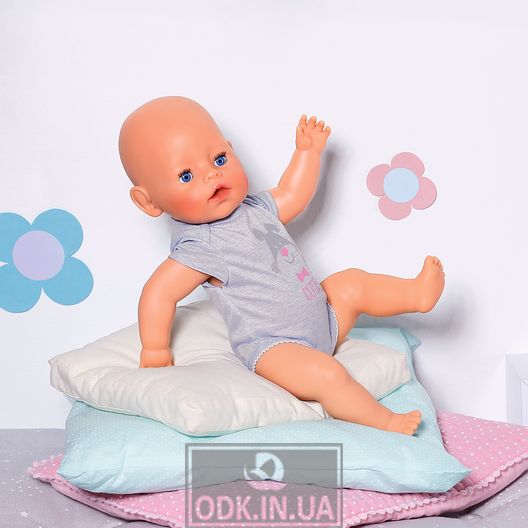 Одяг Для Ляльки Baby Born - Боді (Сіре)