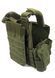 Плитоноска Yakeda VT-6031-6 поліестер 600D з системою MOLLE з підсумками Олива