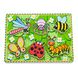 Wooden frame-insert Viga Toys Insects (56437)