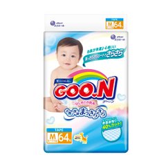 Подгузники Goo.N Для Детей (M, 6-11 Кг) коллекция 2017 года