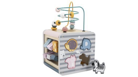 Дерев'яний бізікуб Viga Toys PolarB 5 в 1 (44030)