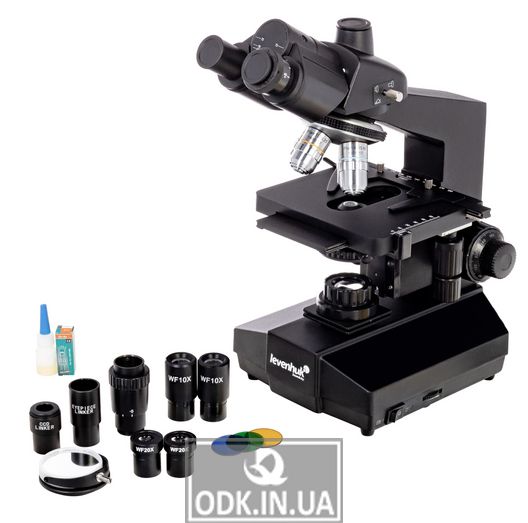 Levenhuk 870T microscope, trinocular