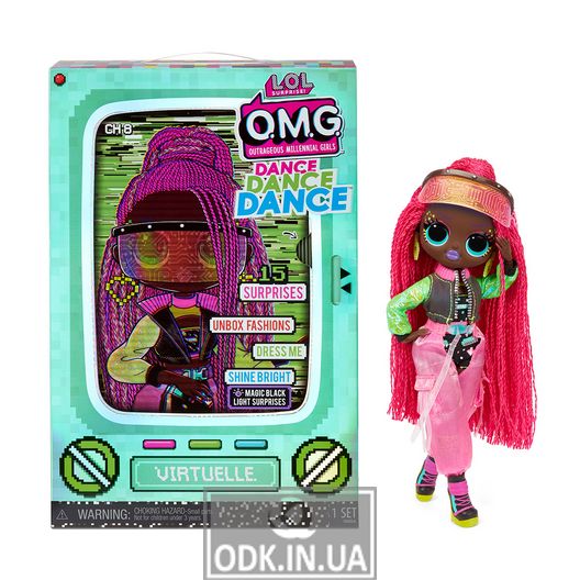 Набір з лялькою L.O.L. Surprise! серії O.M.G. Dance" - Віртуаль"