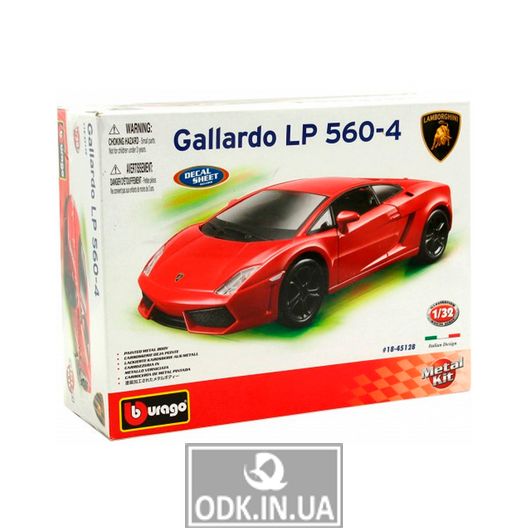 Авто-Конструктор - Lamborghini Gallardo Lp560-4 (2008) (1:32)