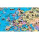 World. The world around us. 88x60 cm. M 1:40 000 000. Glossy paper, strips (4820114954374)