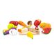 Набор игрушечных продуктов Viga Toys Нарезанная еда из дерева (44579)