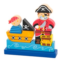 Magnetic Wooden Toy Viga Toys Pirate (50077)