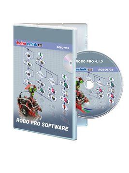 fischertechnik Додатковий набір ROBOTICS Програмне забезпечення ROBO PRO WIN 7 8 10