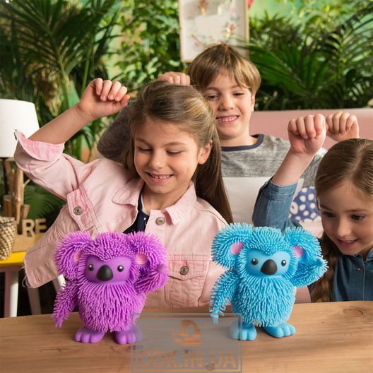 Інтерактивна іграшка Jiggly Pup – Запальна коала (фіолетова)