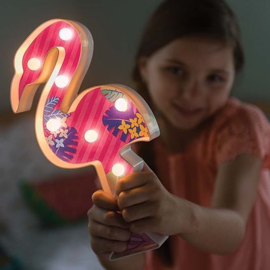 Набір для створення підсвітки 4M Фламінго (00-04743)