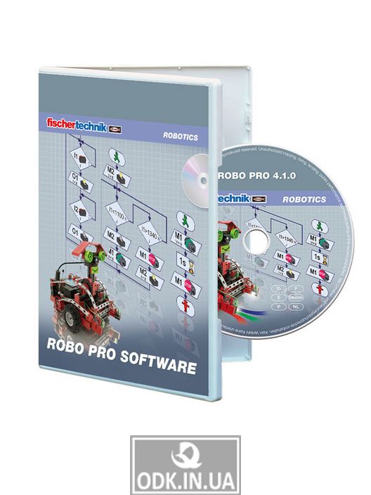 fischertechnik Додатковий набір ROBOTICS Програмне забезпечення ROBO PRO WIN 7 8 10