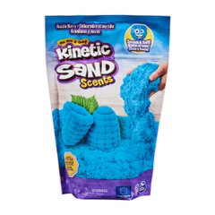 Песок для детского творчества с ароматом – Kinetic Sand Голубая малина