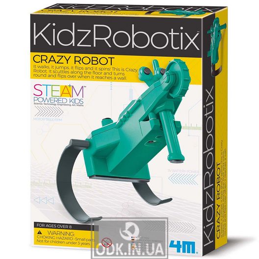 Crazy robot with his own hands 4M (00-03393)