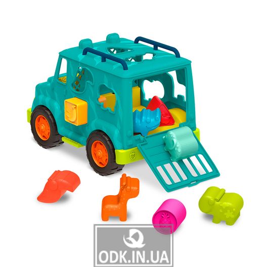Sorter Game Set - Safari Truck (Sea Color)
