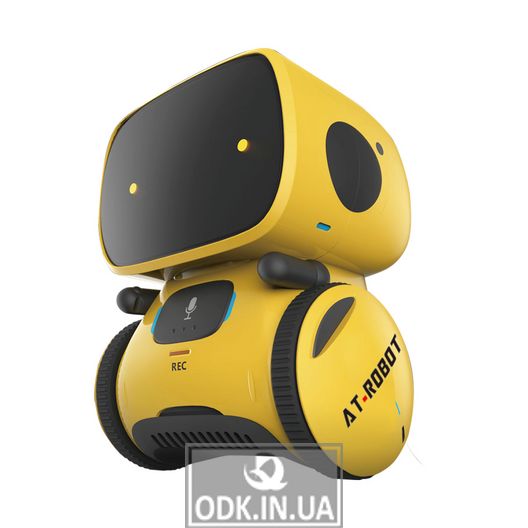 Interactive Voice Control Robot - AT-Robot (Yellow)