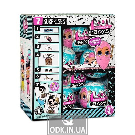 Игровой набор с куклой L.O.L. Surprise! S7 – Мальчики
