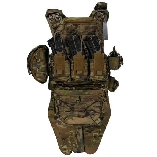 Плитоноска BOGUNKA PRO MAX з системою швидкого скидання. Мутьтикам