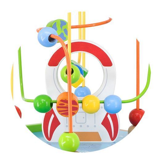 Дерев'яний ігровий центр Viga Toys Великий бізікуб 5 в 1 (44548FSC)