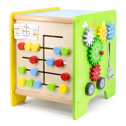 Дерев'яний ігровий центр Viga Toys Великий бізікуб 5 в 1 (44548FSC)