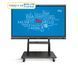 Інтерактивна панель Elizlabs IQTouch 75", Windows/Android з мобільною стійкою