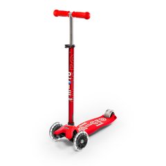 MICRO scooter of the Maxi Deluxe LED series "- Red"