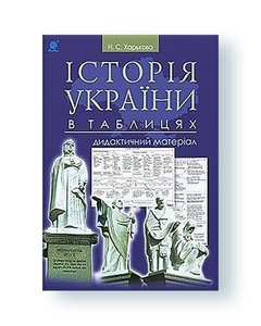 History of Ukraine in tables. Didactic material
