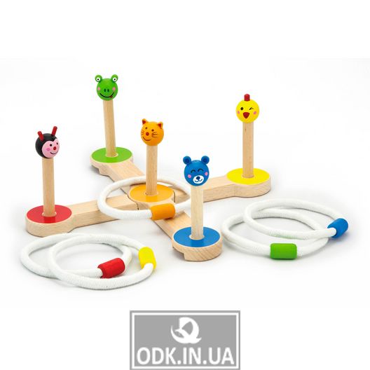 Ігровий набір Viga Toys Кидання кільця (50174)