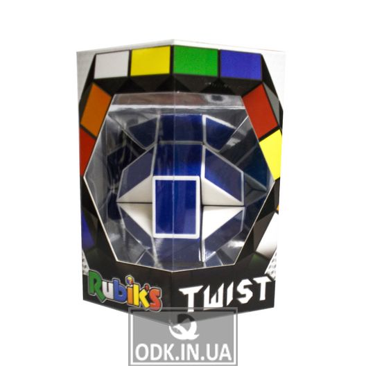 Головоломка Rubik's - Змейка (Бело-Голубая)