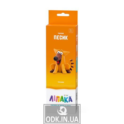 A set of self-hardening plasticine, LIPAKA - Doggy