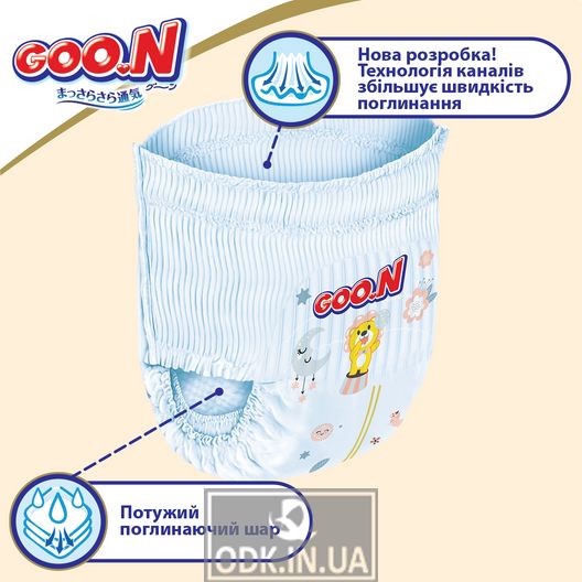 Трусики-подгузники Goo.N Premium Soft для детей (XXL, 15-25 кг, 30 шт)