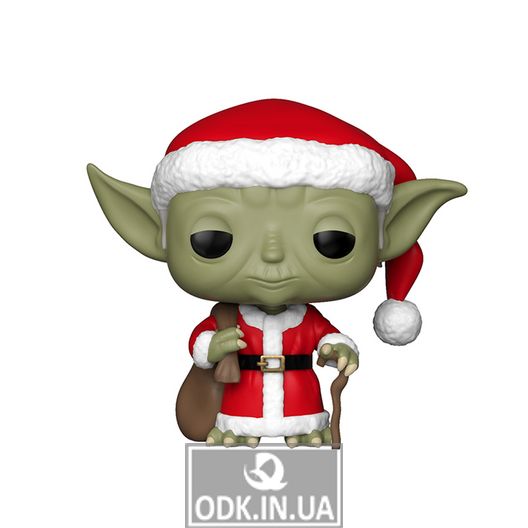 Funko POP game figure! "Yoda-Santa Claus."