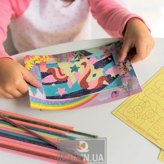 Set for drawing by sand 4M the Color unicorn (00-04749)