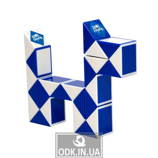 Головоломка Rubik's - Змійка (Біло-Блакитна)