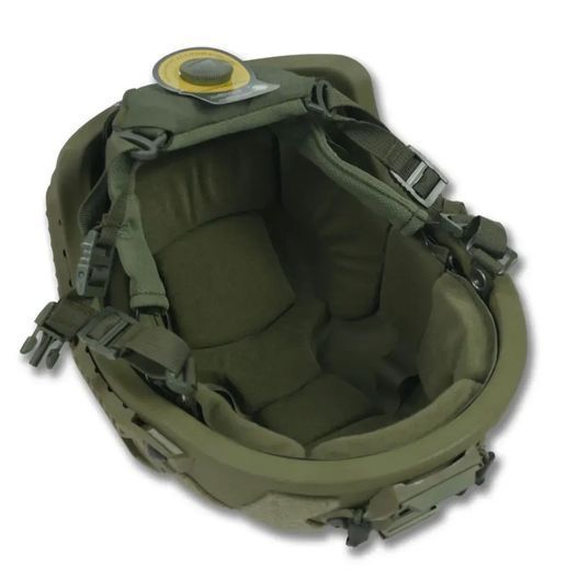 Балістичний шолом покращений FAST PE GEN III AGGRESSIVE Olive M, L