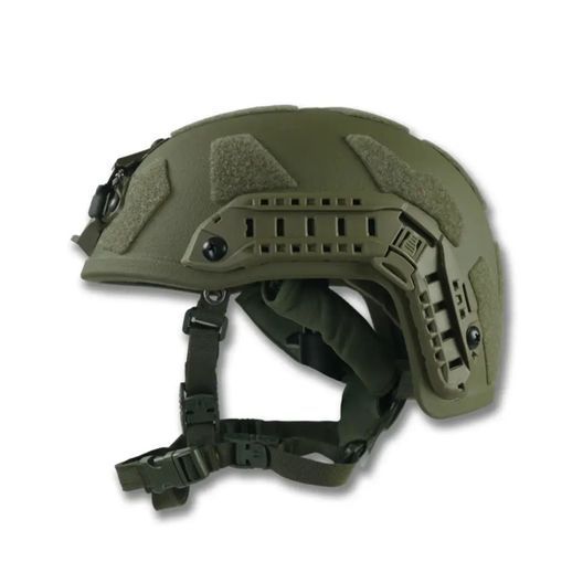 Балістичний шолом покращений FAST PE GEN III AGGRESSIVE Olive M, L